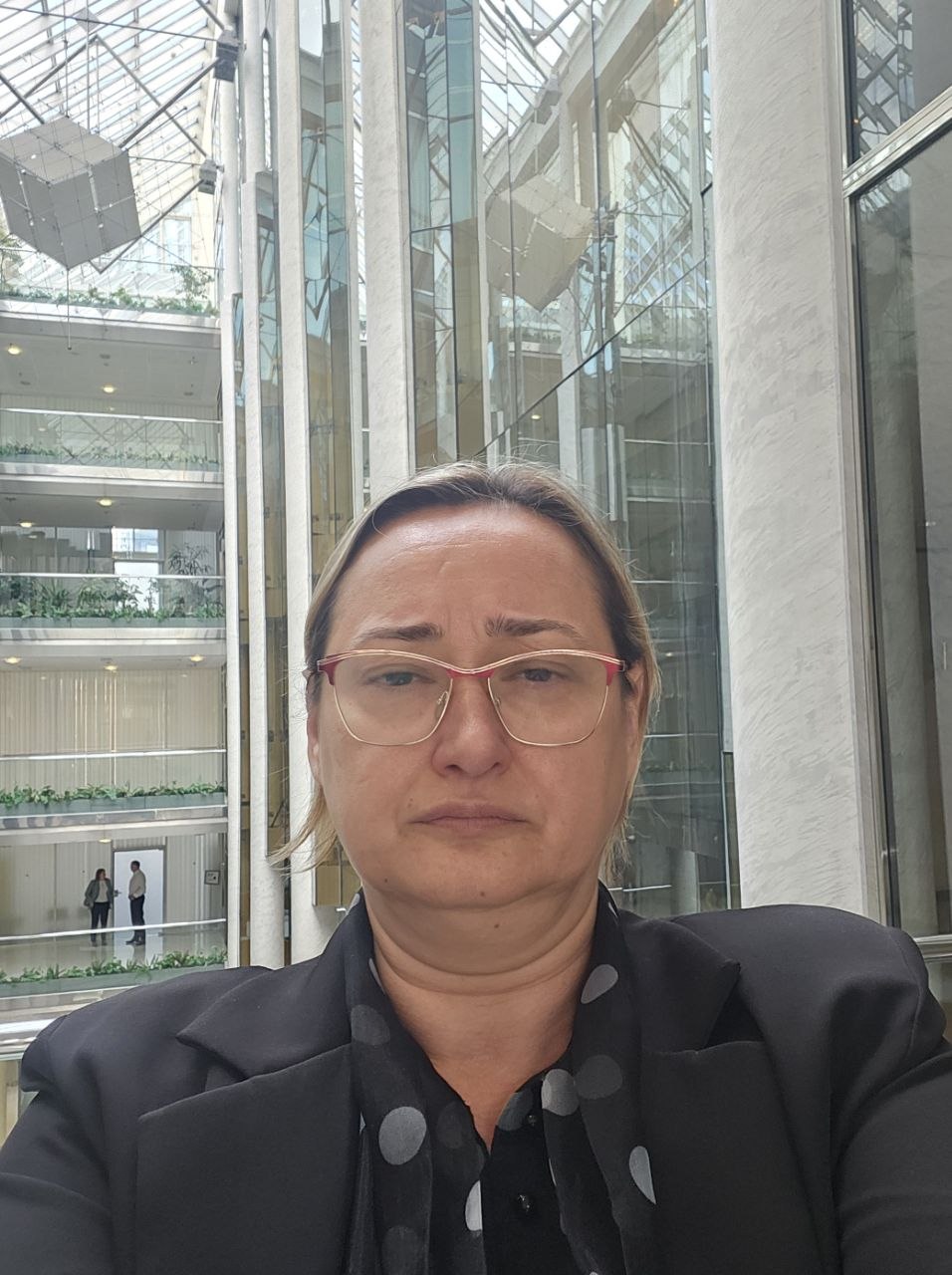 Анжелика Савицкая на встрече по вопросам защиты прав селекционеров